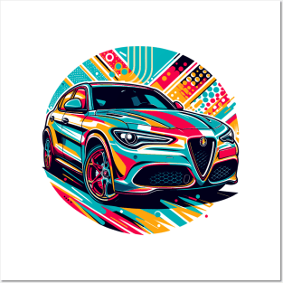 Alfa Romeo Stelvio Posters and Art